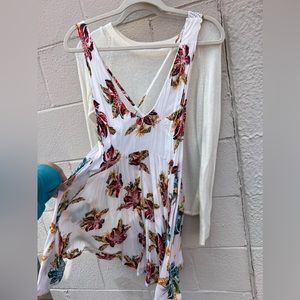 Free people flowy print dress